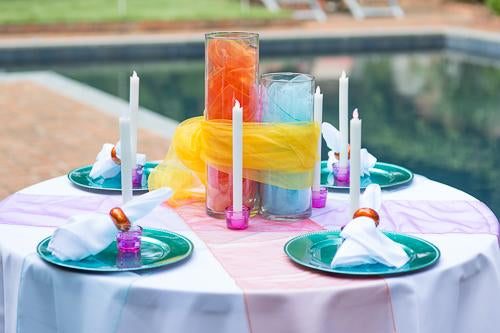 Easy Colorful DIY Table Décor