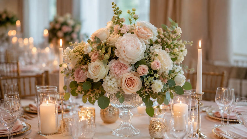 How to Make Wedding Centerpieces with Artificial Flowers