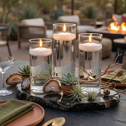 Floating Candle & Holder Sets