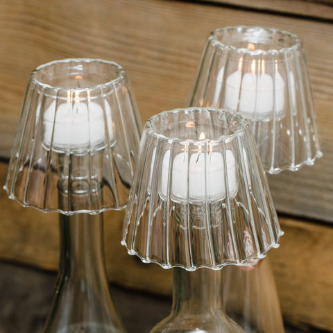 Wine Bottle Chandeliers