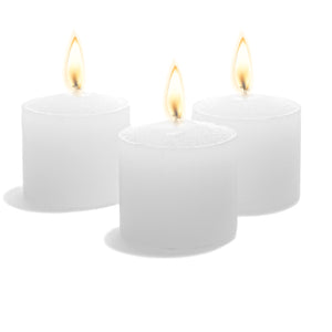 White Fresh Laundry Scented Votive Candle