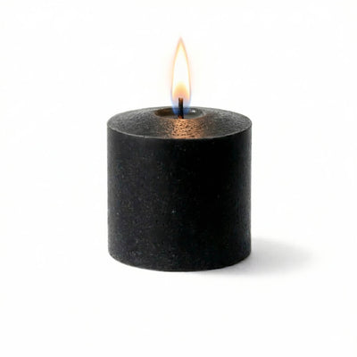 Richland Votive Candles Unscented Black 10 Hour Set of 12 - thumbnail number 2