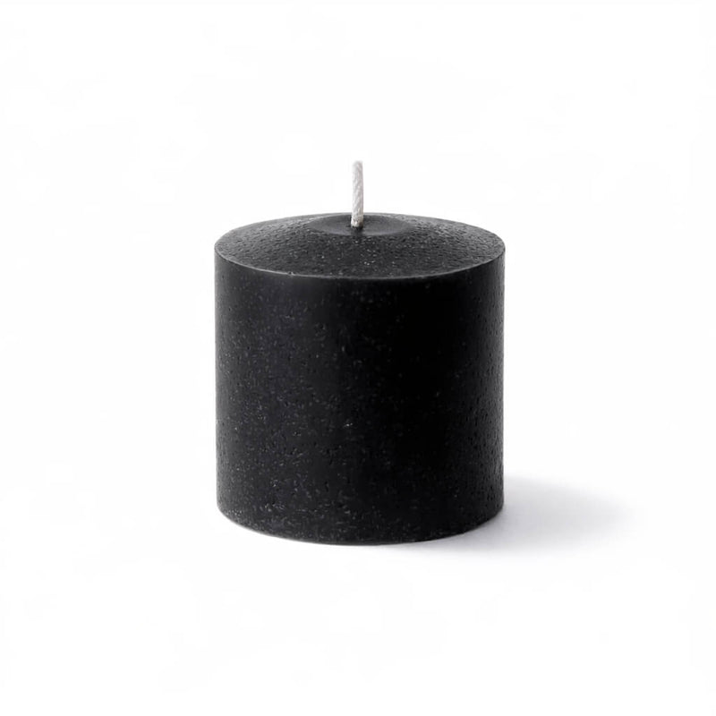 Richland Votive Candles Unscented Black 10 Hour Set of 12 - thumbnail number 1