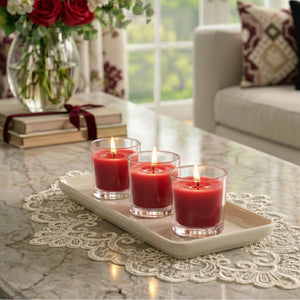 Richland Votive Candles Unscented Red 10 Hour Set of 144
