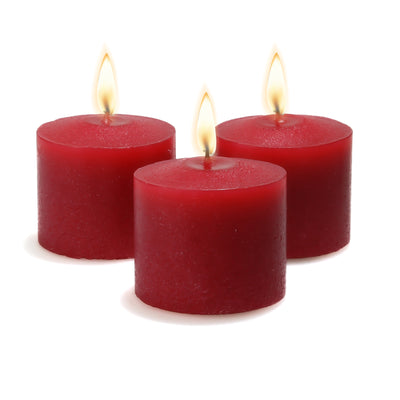 Richland Votive Candles Red Apple Cinnamon Scented 10 Hour Set of 288