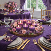 Richland Votive Candles Unscented Purple 10 Hour Set of 12 - thumbnail number 5