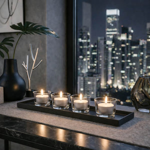 Richland Extended Burn Tealight Candles White Unscented Set of 100