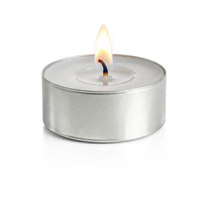 Richland Extended Burn Tealight Candles White Unscented Set of 100
