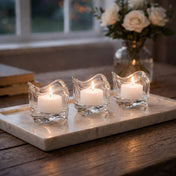 Richland Clear Cup Tealight Candles White Unscented Set of 500 - thumbnail number 7