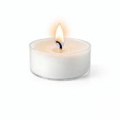 Richland Clear Cup Tealight Candles White Unscented Set of 50 - thumbnail number 2