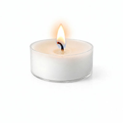 Richland Clear Cup Tealight Candles White Unscented Set of 50 - thumbnail number 2