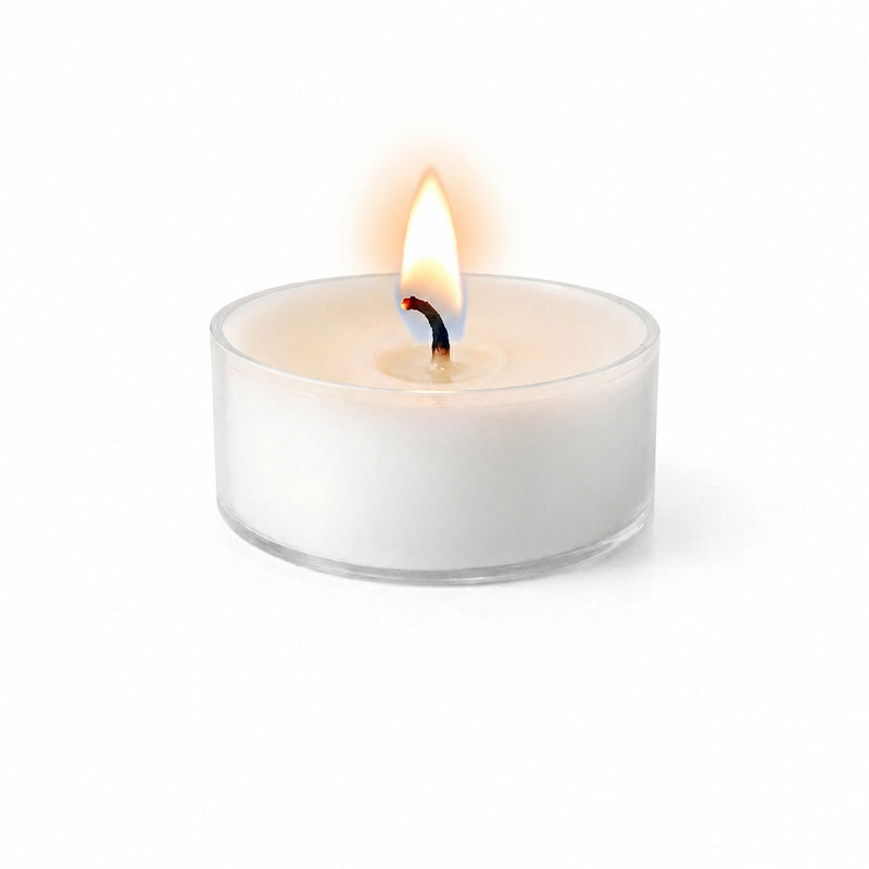 Richland Clear Cup Tealight Candles White Unscented Set of 50 - thumbnail number 2