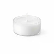 Richland Clear Cup Tealight Candles White Unscented Set of 500 - thumbnail number 1