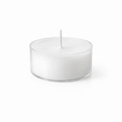 Richland Clear Cup Tealight Candles White Unscented Set of 50 - thumbnail number 1