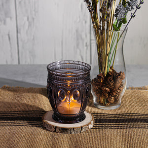 Richland Clear Cup Tealight Candles Ivory Vanilla Scented Set of 500