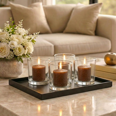 Richland Votive Candles Unscented Brown 10 Hour Set of 12 - thumbnail number 6