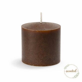 Richland Votive Candles Brown Cinnamon Bun Scented 10 Hour Set of 12