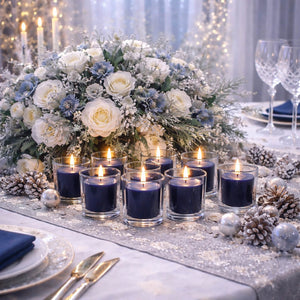 Richland Votive Candles & Eastland Clear Votive Holders Set of 72