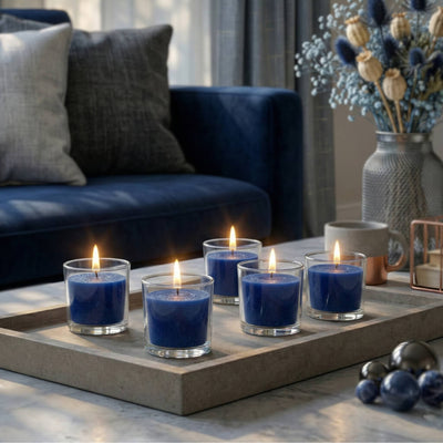 Richland Votive Candles Unscented Navy Blue 10 Hour Set of 288 - thumbnail number 7