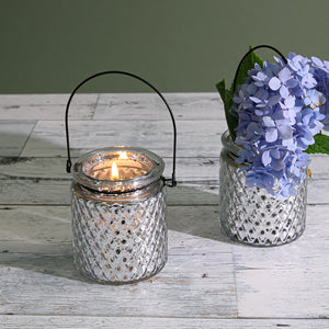 Eastland Hanging Mercury Patterned Holder 3.5"