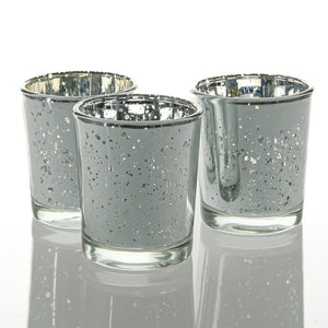 Richland Silver Mercury Votive Holders