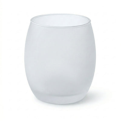 Eastland Grande Hurricane Votive Candle Holder Frosted Set of 12