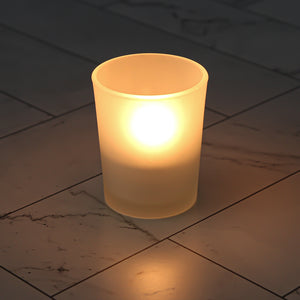 Eastland Grande Votive Candle Holder Frosted