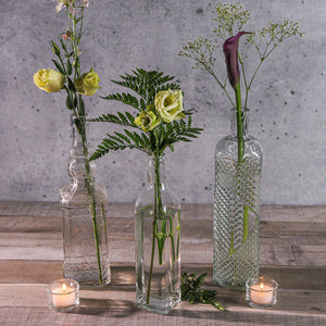 Richland Vintage Square Glass Bottle