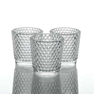 Richland Votive Holder Hobnail Clear