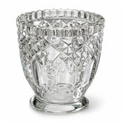 Richland Royal Textured Glass Votive Holder Grande Clear Set of 6 - thumbnail number 1