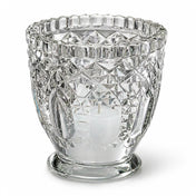 Richland Royal Textured Glass Votive Holder Grande Clear Set of 6 - thumbnail number 2
