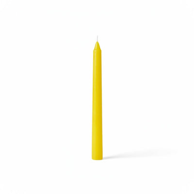 Richland Taper Candles 10" Yellow Set of 10