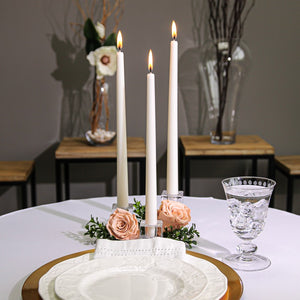 Richland Taper Candles 12" White Set of 50