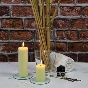 Richland Pillar Candle 2"x3" Ivory Set of 40