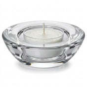 Eastland Chunky Tealight Candle Holder Clear Set of 12 - thumbnail number 2