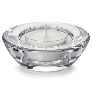 Eastland Chunky Tealight Candle Holder Clear Set of 12