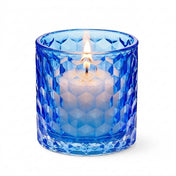 Richland Blue Chunky Honeycomb Glass Votive & Tealight Holder Set of 12 - thumbnail number 3