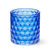 Richland Blue Chunky Honeycomb Glass Votive & Tealight Holder Set of 12 - thumbnail number 1