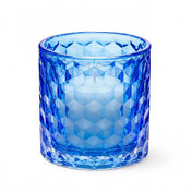 Richland Blue Chunky Honeycomb Glass Votive & Tealight Holder Set of 12 - thumbnail number 2