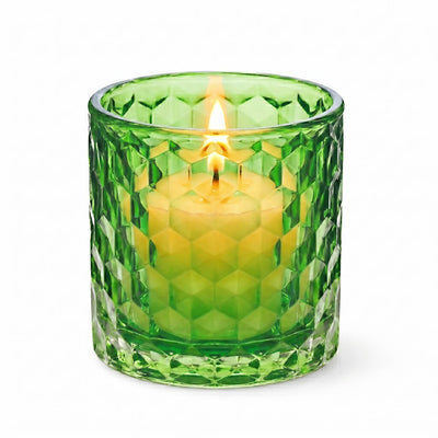 Richland Green Chunky Honeycomb Glass Votive & Tealight Holder Set of 12 - thumbnail number 5