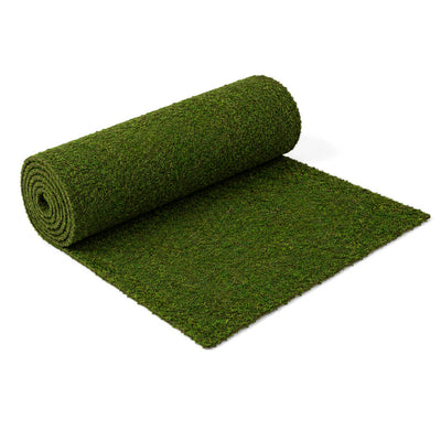 Preserved natural moss roll sheeting on a white background - thumbnail number 2