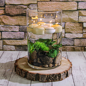 Richland Wide Cylinder Vase 6" x 10"