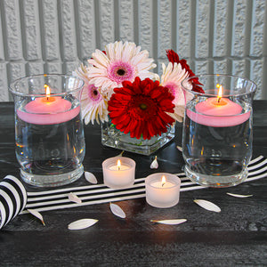 Eastland Adorn Hurricane Vase 6" Set of 4