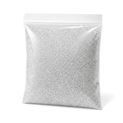 German Glitter Glass Clear 1 lb bag - thumbnail number 2