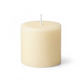 Richland Pillar Candle 3"x3" Ivory