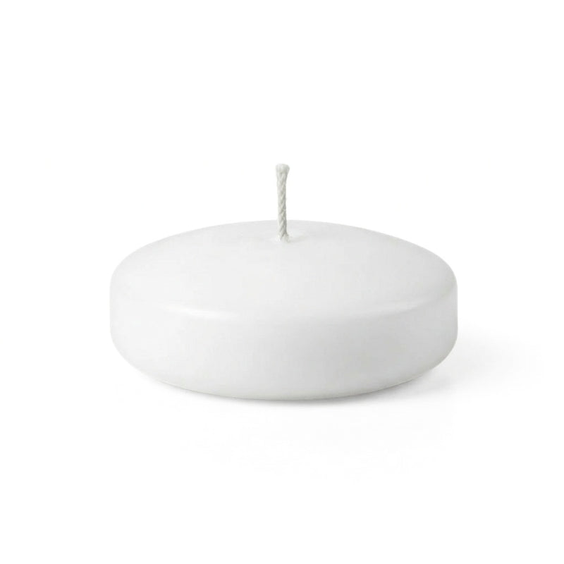 Richland Floating Candles 3" White Set of 24 - thumbnail number 1