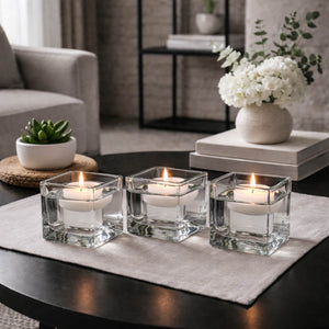 Richland Floating Candles 3" White Set of 72