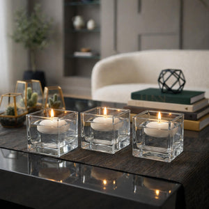 Richland Floating Candles 3" Light Ivory Set of 12