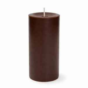 Richland Pillar Candle 3"x6" Brown