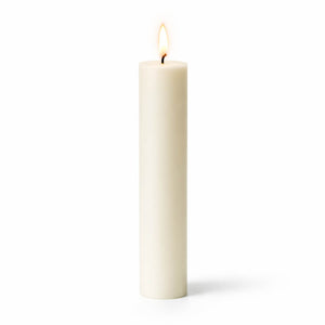 Richland Pillar Candle 3"x12" Light Ivory Set of 24